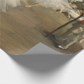 Degas Dance Class Ballet Dancers Ballerina Art ラッピングペーパー (角)