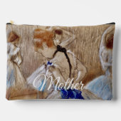 Degas Dancer With Blue Ribbon  アクセサリーポーチ (正面)