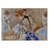 Degas Dancer With Blue Ribbon カッティングボード (正面)