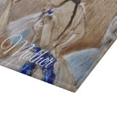 Degas Dancer With Blue Ribbon カッティングボード (角)