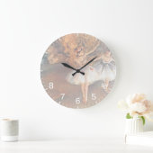 Degas Dancers Clock - 5 6 7 8ダンスタイミングジョーク ラージ壁時計 (ホーム)