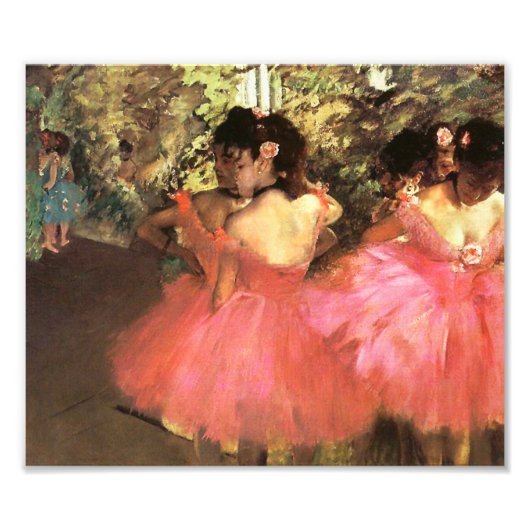 Degas Dancers in Pink Photoプリント フォトプリント (正面)