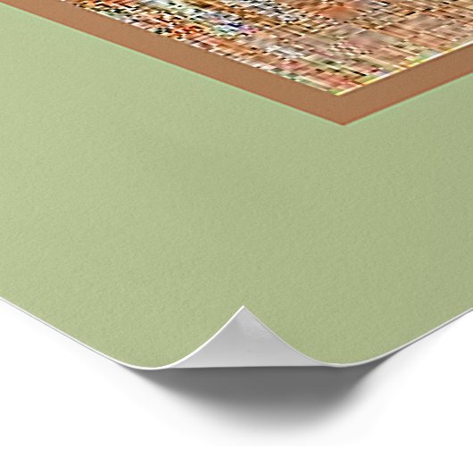 Degas - Dancers Pink and Green ポスター (角)