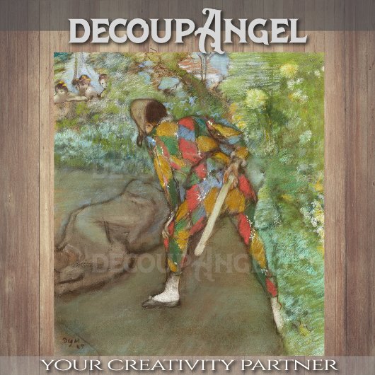 Degas-Harlequin Decopage 薄葉紙