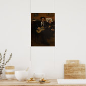 Degas - Lorenzo PagansとAuguste De Gas ポスター (キッチン)