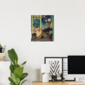 Degas - Mademoiselle Becat駐日カフェ ポスター (ホームオフィス)