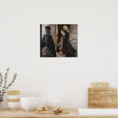 Degas - Mrs. Jeantaud In the鏡 ポスター (キッチン)