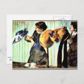 Degas - The Little Milliners ポストカード (正面/裏面)