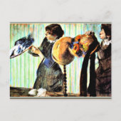 Degas - The Little Milliners ポストカード (正面)