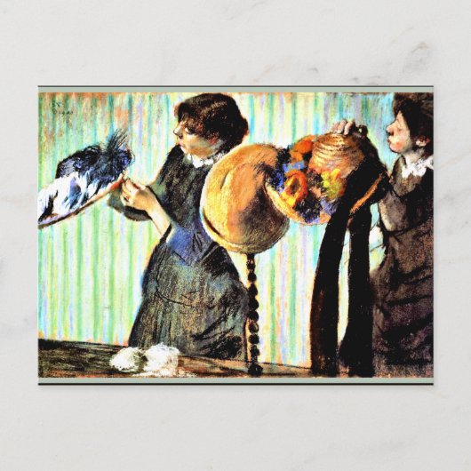 Degas - The Little Milliners ポストカード (正面)