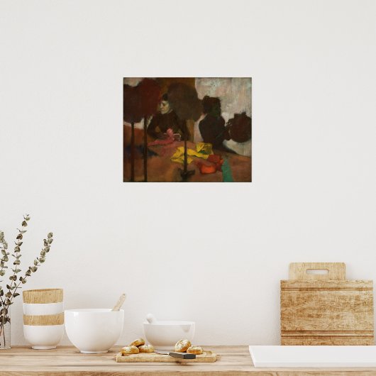 Degas - The Milliners ポスター (キッチン)
