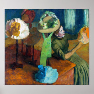 Degas - The Millineryショップ ポスター