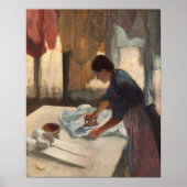 Degas - Woman Ironing ポスター (正面)