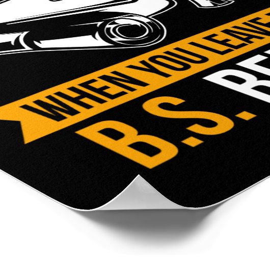 Degree Mba Masters学位の卒業 ポスター (角)