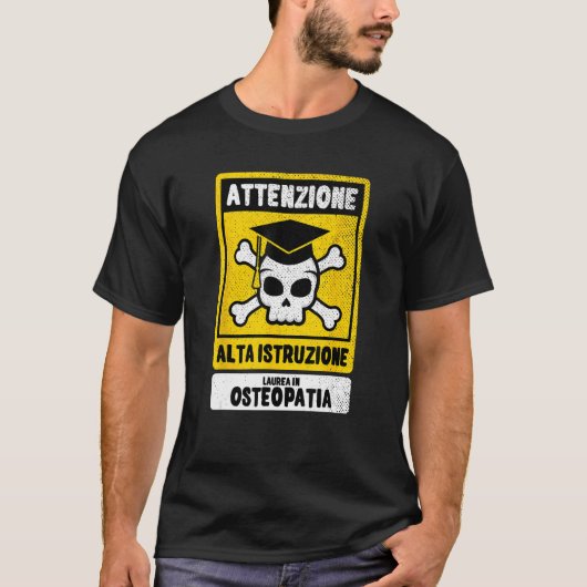 Degree Osteopathy  Ironic Phrase Tシャツ (正面)