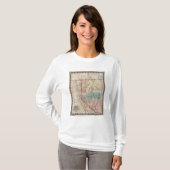DeGrootのネバダの領域の地図 Tシャツ (正面フル)