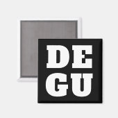 ⊿DEGU⊿ マグネット (正面/裏面)