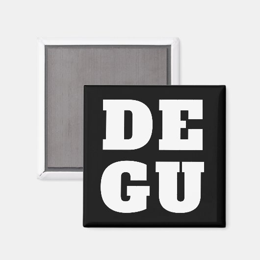 ⊿DEGU⊿ マグネット (正面/裏面)