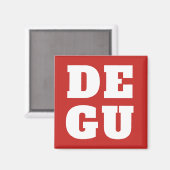 ⊿DEGU⊿ マグネット (正面/裏面)