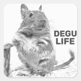 DEGU LIFE スクエアシール