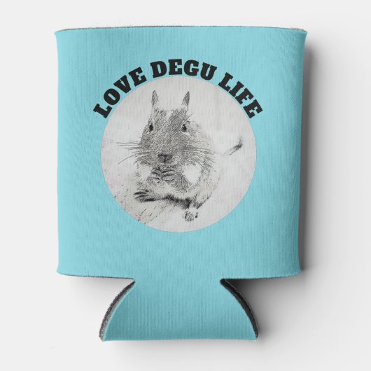 ☆ DEGU LIFE ☆ 缶クーラー (正面)