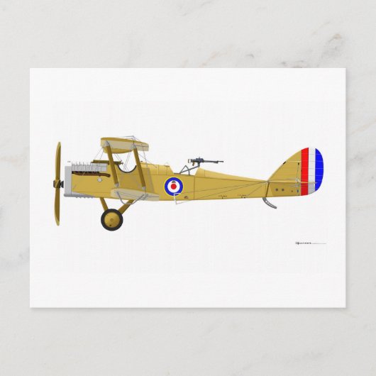 DeHaviland DH-4 Cat009M ポストカード (正面)