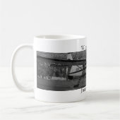 DeHavillandのカワウソ及び強大な氷河 コーヒーマグカップ (左)