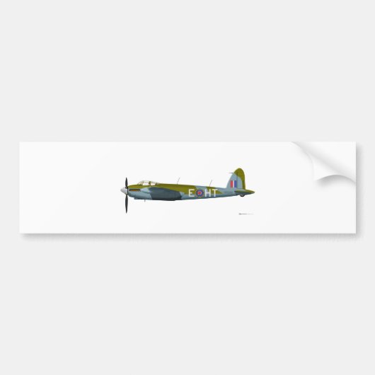 DeHavilland DH-98のカ バンパーステッカー (正面)