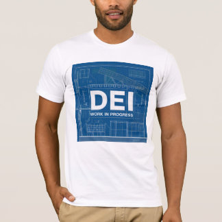 DEIワークブループリント技術スケッチTシャツ Tシャツ