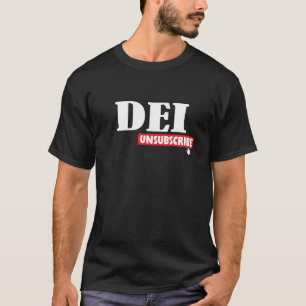 DEI登録解除アンチのスリープ解除 Tシャツ