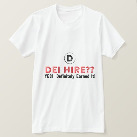 DEI - Tシャツ (デザイン正面)