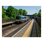 Deighton Railway Station, Huddersfield ポスター (正面)