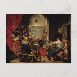 Deigoベラスケスの絵画 ポストカード