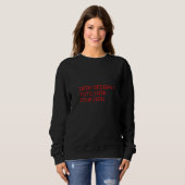 DEIN DESIGN / FOTO / TEXT Frauen Sweatshirt スウェットシャツ (正面フル)