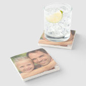 Dein Foto auf ストーンコースター (横)