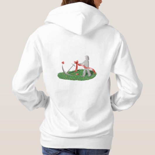 Dein innerer Halt Hoodie Pullover パーカ (裏面)