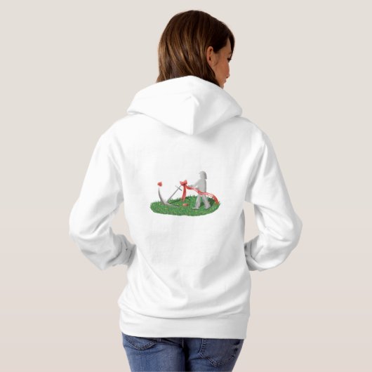 Dein innerer Halt Hoodie Pullover パーカ (裏面フル)