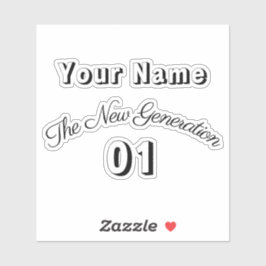 "Dein Name" - The New Generation 01 -  シール