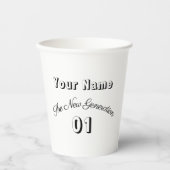 "Dein Name" - The New Generation 01 -  紙コップ (正面)