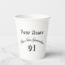 "Dein Name" - The New Generation 01 -  紙コップ