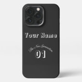 "Dein Name" - The New Generation 01 -  iPhoneケース (裏面)
