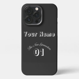 "Dein Name" - The New Generation 01 -  iPhone 13 Proケース