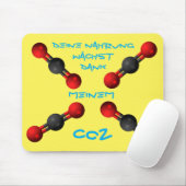 Deine Nahrung lebt dank meinem CO2 マウスパッド (マウス)