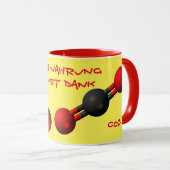 Deine Nahrung lebt dank meinem CO2 マグカップ (正面右)