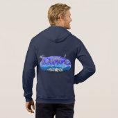 Deinoncoteの落書き パーカ (裏面フル)