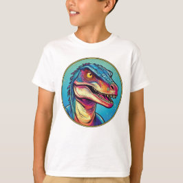 Deinonychus -クラシック恐竜Tシャツ Tシャツ