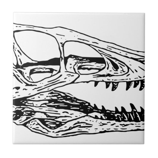 Deinonychus タイル (正面)