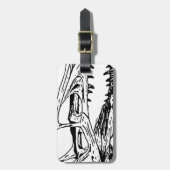 Deinonychus ラゲッジタグ (正面縦)