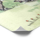 Deinonychus Father with Chicks ポスター (角)