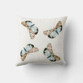 Deiopeia pulchella – クリムゾン斑点フルーンキーガ クッション (裏面)